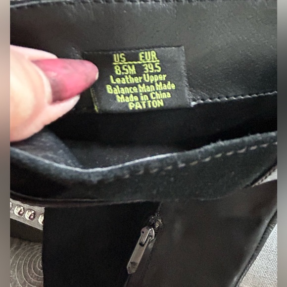 Sam Edelman Tall Black Leather and Suede Women's Patton Riding Boots Size 8.5 - Picture 15 of 16